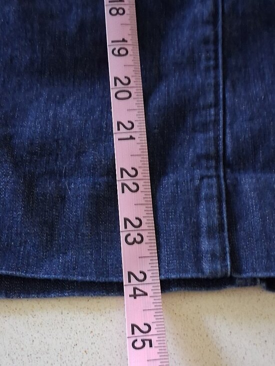 White House Black Market Blue Denim Pencil Skirt Women's Size 4 - Picture 16 of 16